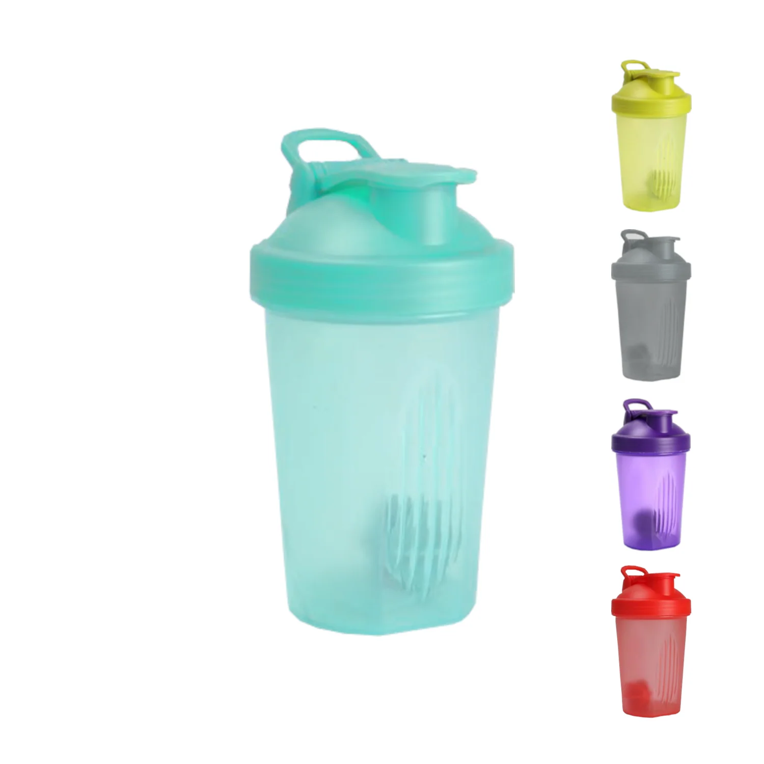 Home Universal® Botella Shaker 400ml con Mixball – Agitadora para Proteínas en Polvo, Sin Fugas, Plástico Resistente con Tapa, Ideal para Fitness, Gimnasio y Deportes - Imagen 7