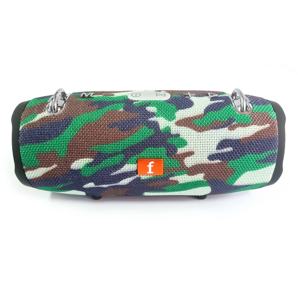 Altavoz inalámbrico portátil con Bluetooth, radio FM, TF y AUX de reproducción con sonido de alta fidelidad, A prueba de salpicaduras - Imagen 5