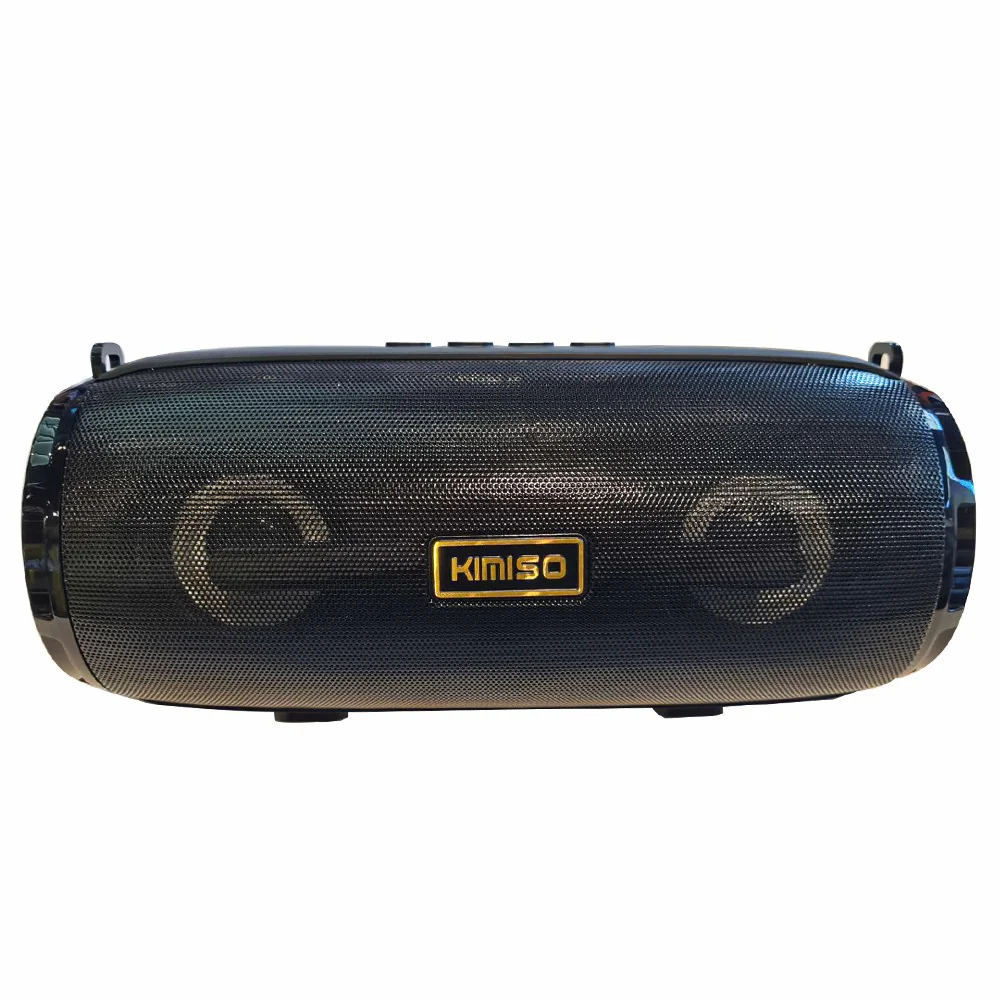 Kimiso KM-201 Altavoz portátil Bluetooth, Altavoz con luz nocturna LED, con Radio FM, puertos para tarjeta TF/AUX/Pen-drive, Altavoz Portátil Estéreo - Imagen 8