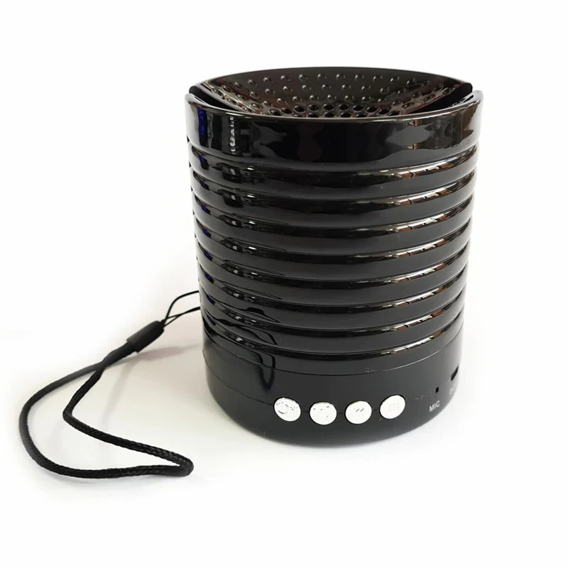 YST-910 Altavoz bluetooth, altavoz pequeño portátil, con cuerda, para casa/oficina/al aire libre, mano libre/radio FM/TF/USB/AUX - Imagen 5