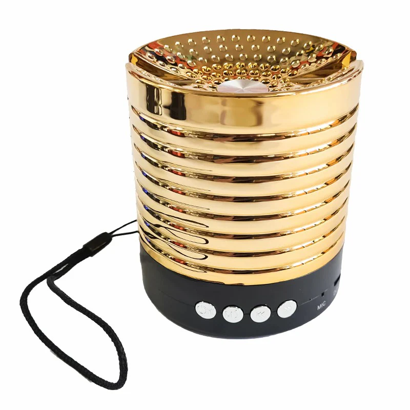 YST-910 Altavoz bluetooth, altavoz pequeño portátil, con cuerda, para casa/oficina/al aire libre, mano libre/radio FM/TF/USB/AUX - Imagen 6