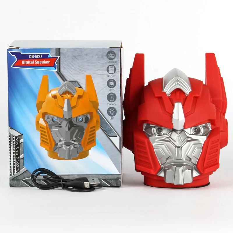Altavoz Bluetooth CH-M27 Con Forma De Transformers, Altavoz Pequeño, Para Casa/Al Aire Libre, Altavoz Con Radio,USB,TF - Imagen 8