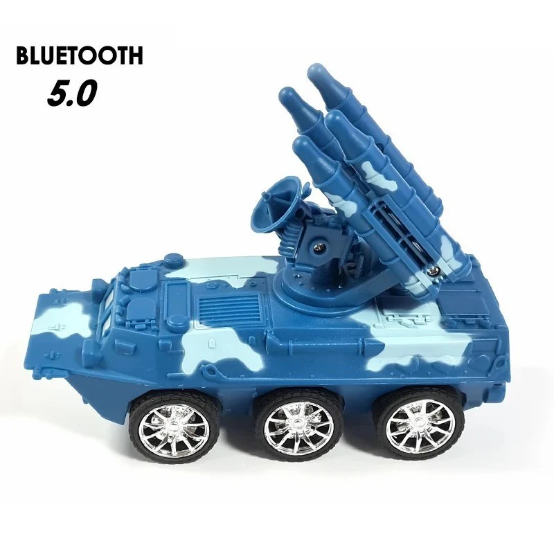 Altavoz Bluetooth CH-M36 Con Forma De Tanque, Con Luces, Para Casa/Al Aire Libre, Altavoz Con Radio, USB, TF