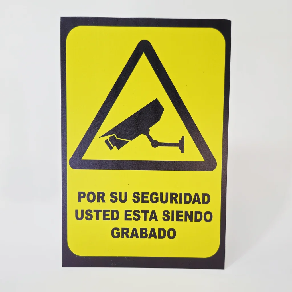 Rótulo 22.50x15cm PVC - Imagen 3