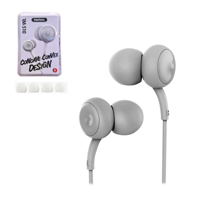 Auriculares in-Ear Remax RM510 con cable de 3,5mm micrófono super Bass y control de volumen, audífonos internos con aislamiento de ruido - Imagen 7