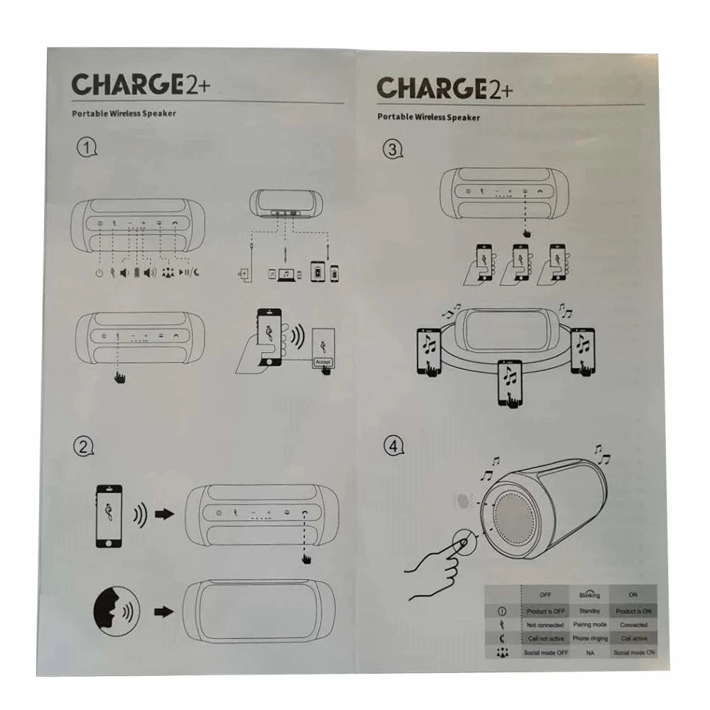 Altavoz de Bajo portátil 15W,inalámbrico por Bluetooth, reproductor de música, con sistema de sonido, Radio FM, Altavoz con micrófono - Imagen 4