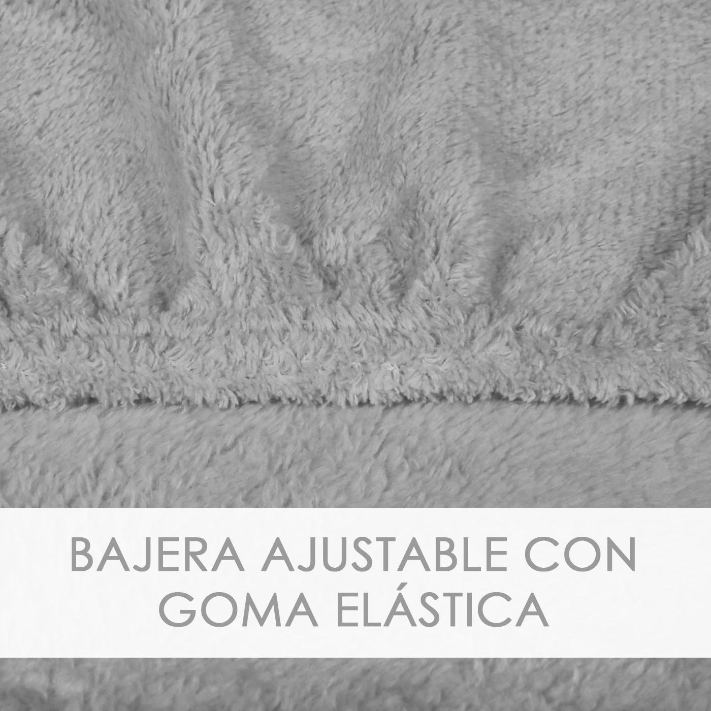 Juego de sábanas Coralina de 3 Piezas, Polar Térmica, Extra Suave - Rombo Gris - Imagen 4