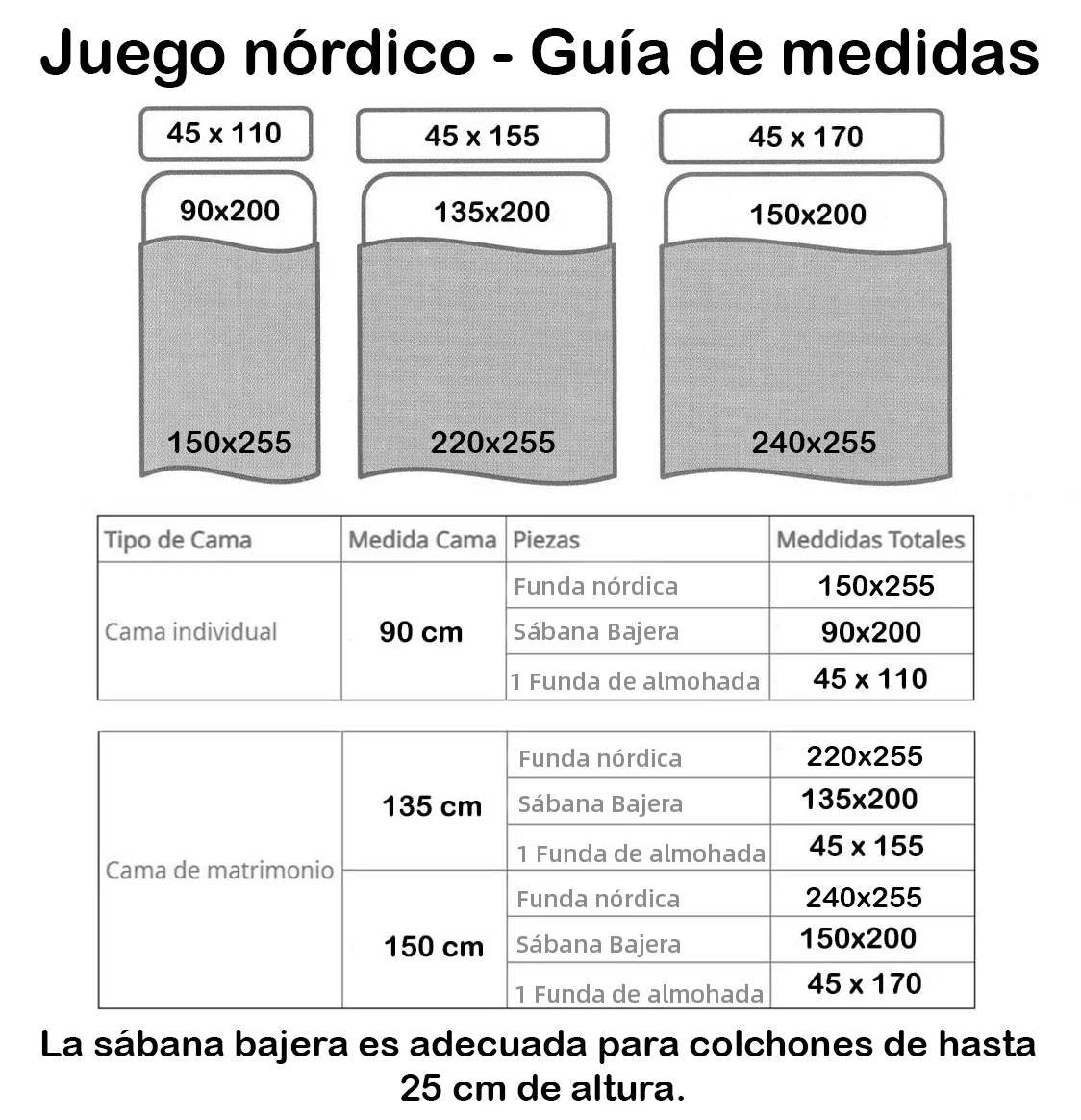 Juego de Funda Nórdica, 3 Piezas Cremallera Oculta - Círculos Gris Azulado - Imagen 6