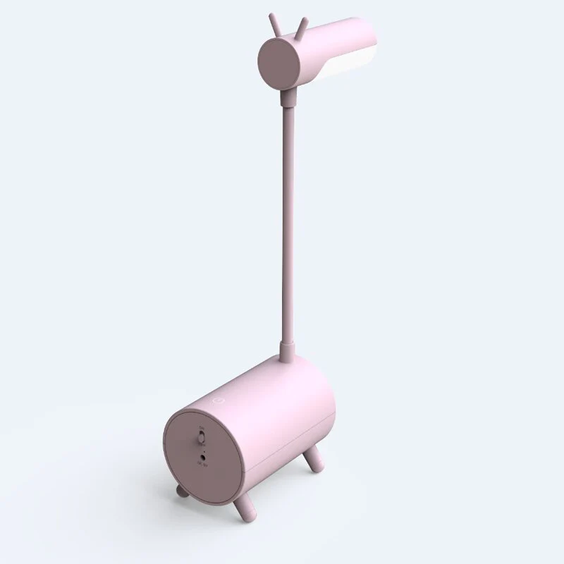 Lámpara De Mesa Led Recargable Por USB Para Niños, Con Protección Ocular,3 Modos De Iluminación, Brillo Ajustable, Regulable-9060B - Imagen 6