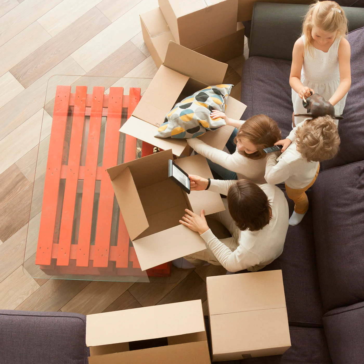 Pack 10/20 Cajas de Cartón+Precinto para Mudanzas y Almacenaje-55x35x35CM 67Litros - Imagen 6