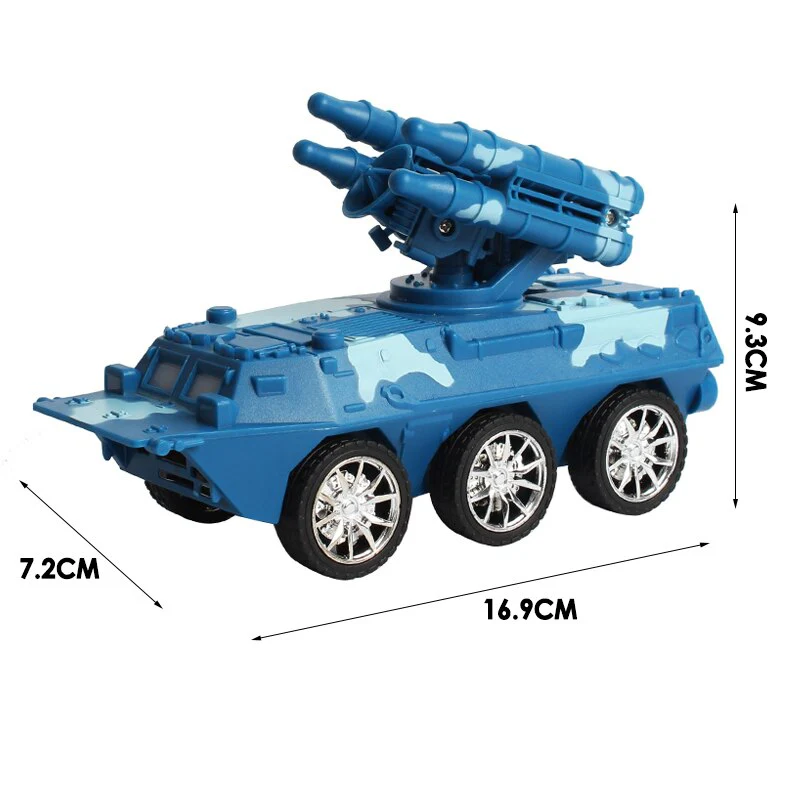 Altavoz Bluetooth CH-M36 Con Forma De Tanque, Con Luces, Para Casa/Al Aire Libre, Altavoz Con Radio, USB, TF - Imagen 3