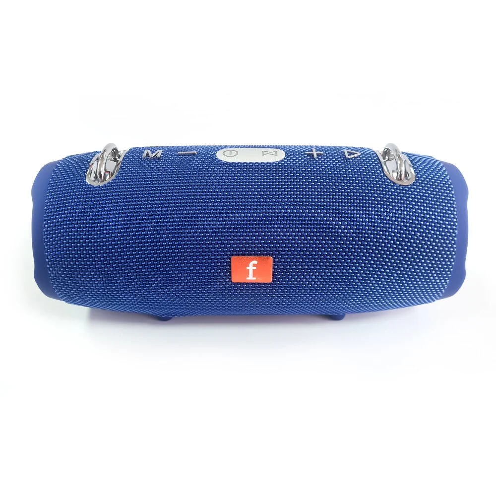 Altavoz inalámbrico portátil con Bluetooth, radio FM, TF y AUX de reproducción con sonido de alta fidelidad, A prueba de salpicaduras