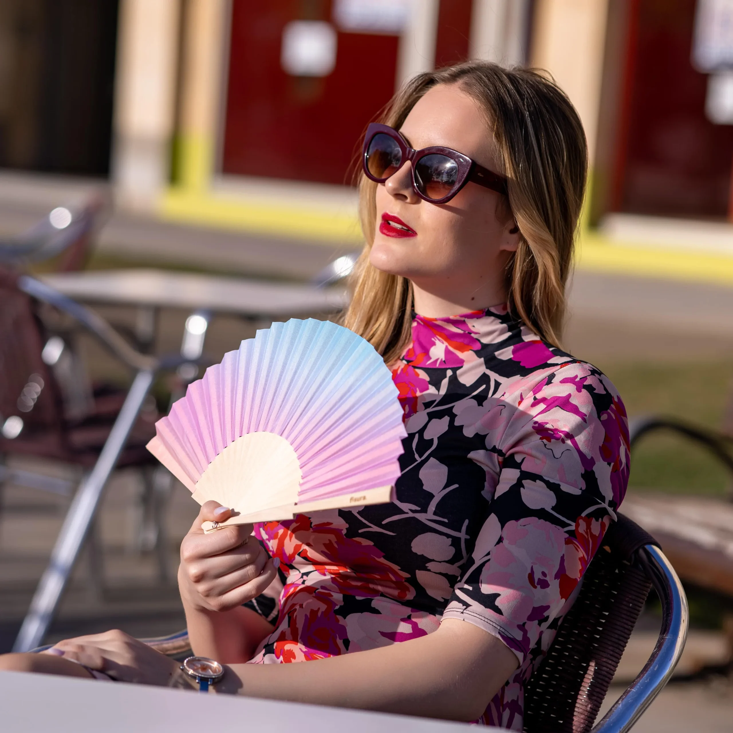 Abanico Tie Dye - Imagen 2