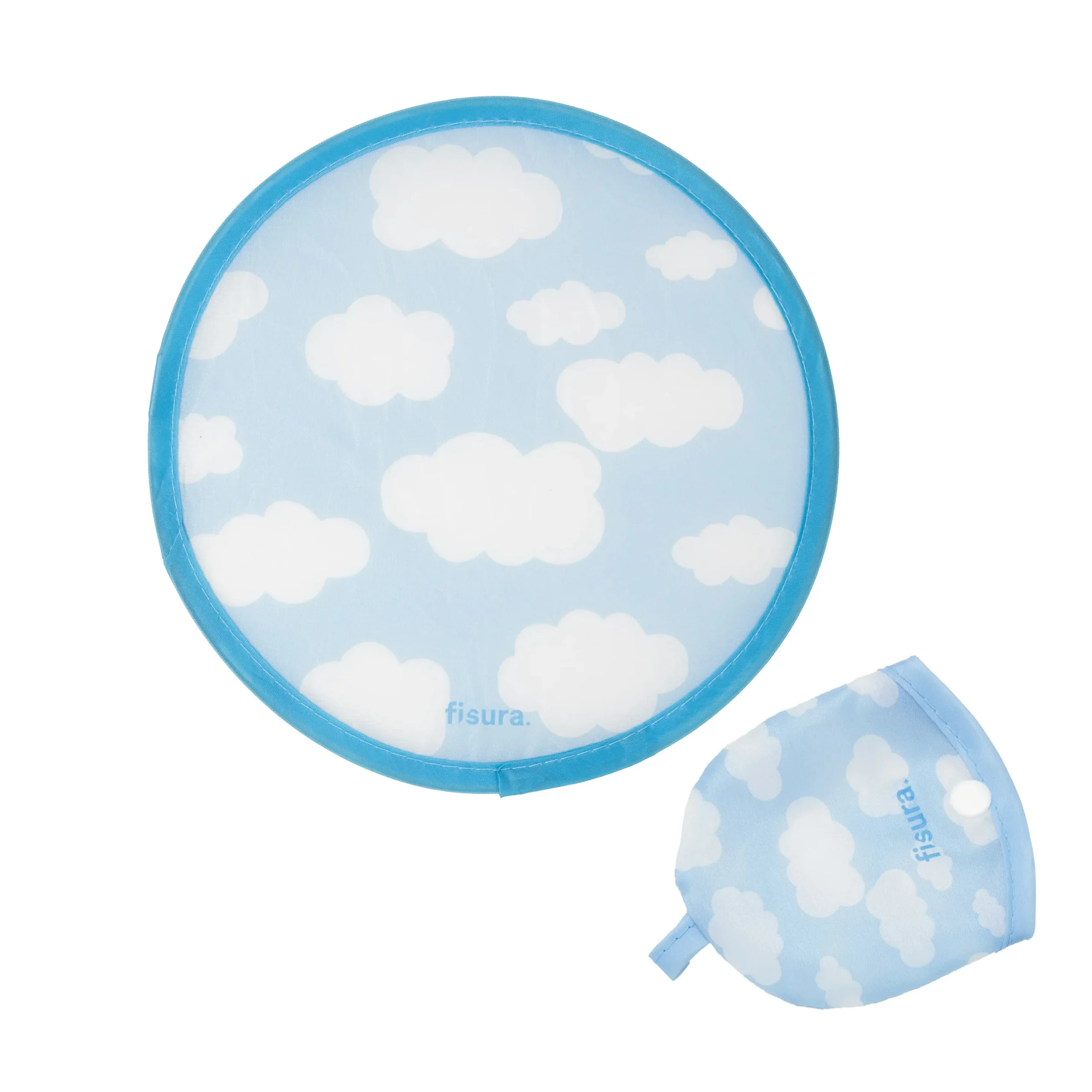 Abanico plegable “Nubes”