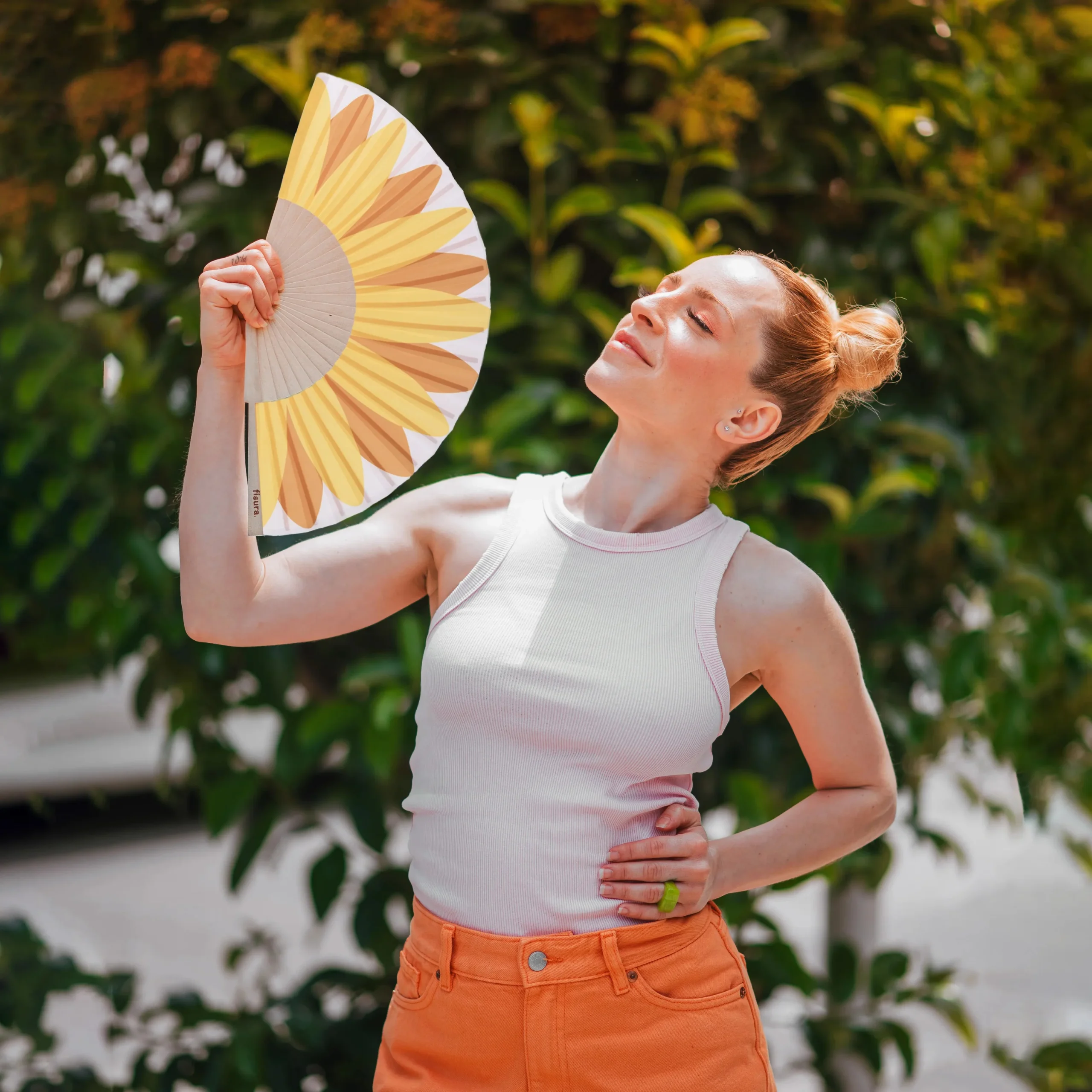 Abanico “Girasol” - Imagen 6