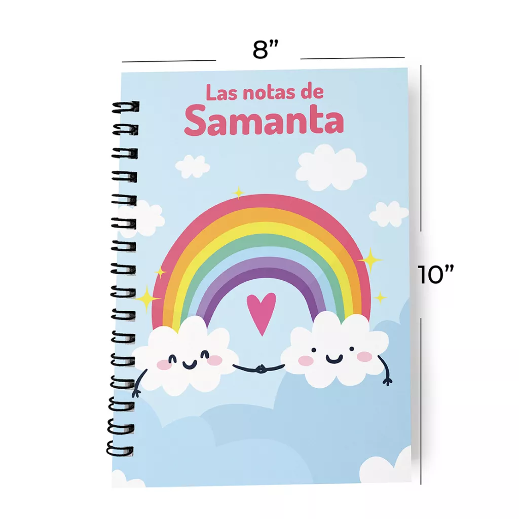 Agenda/Cuaderno Personalizado Tamaño 8×10″