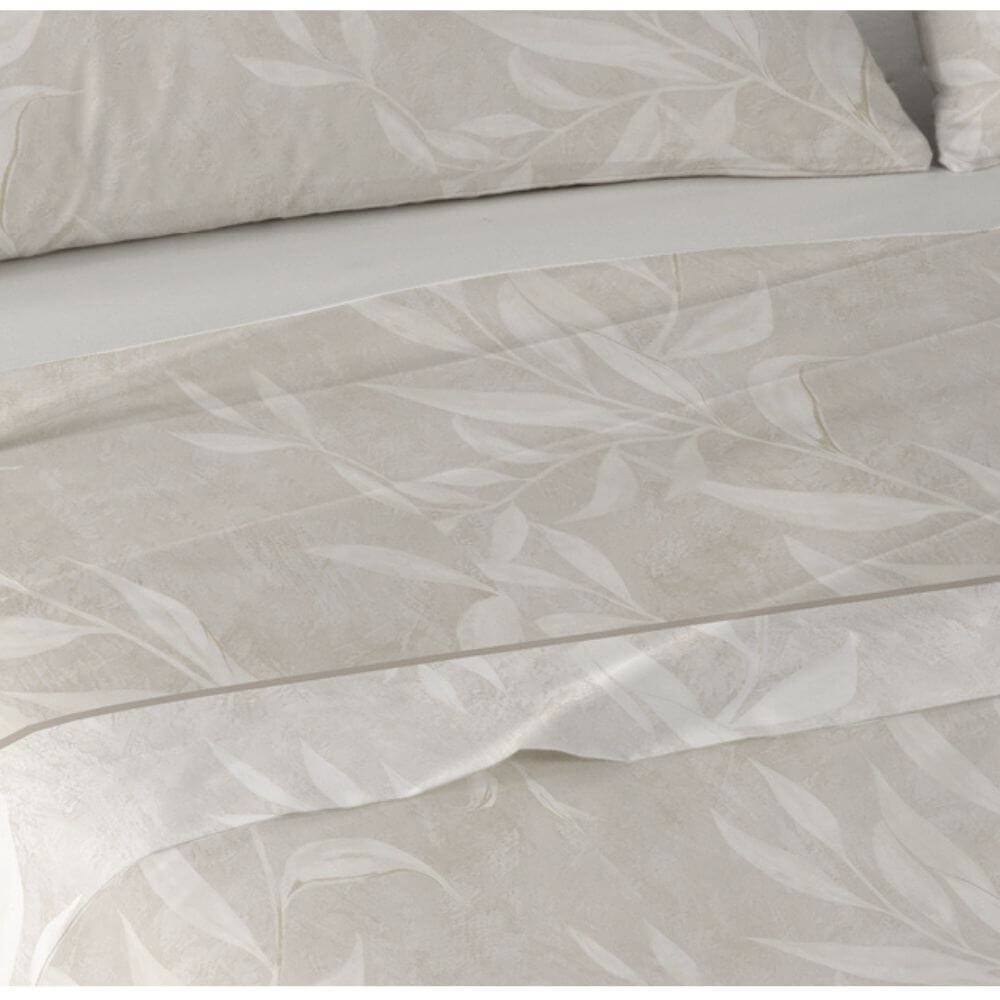 Coralina Juego de Sábana Asia Beige de Antilo - Imagen 3