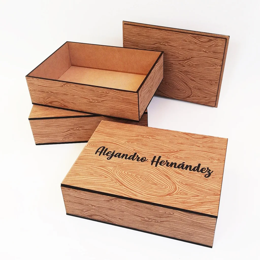 Caja MDF Rectangular