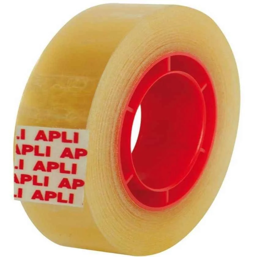 Cinta Adhesiva 33m X 19mm Transparente - Apli