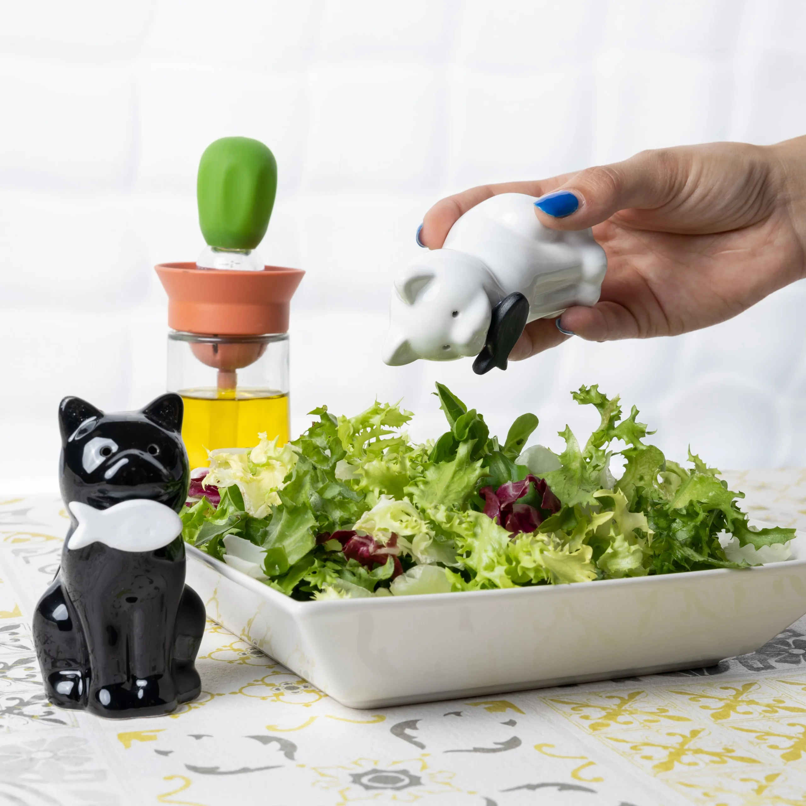 Salero y pimentero “gatos” - Imagen 4