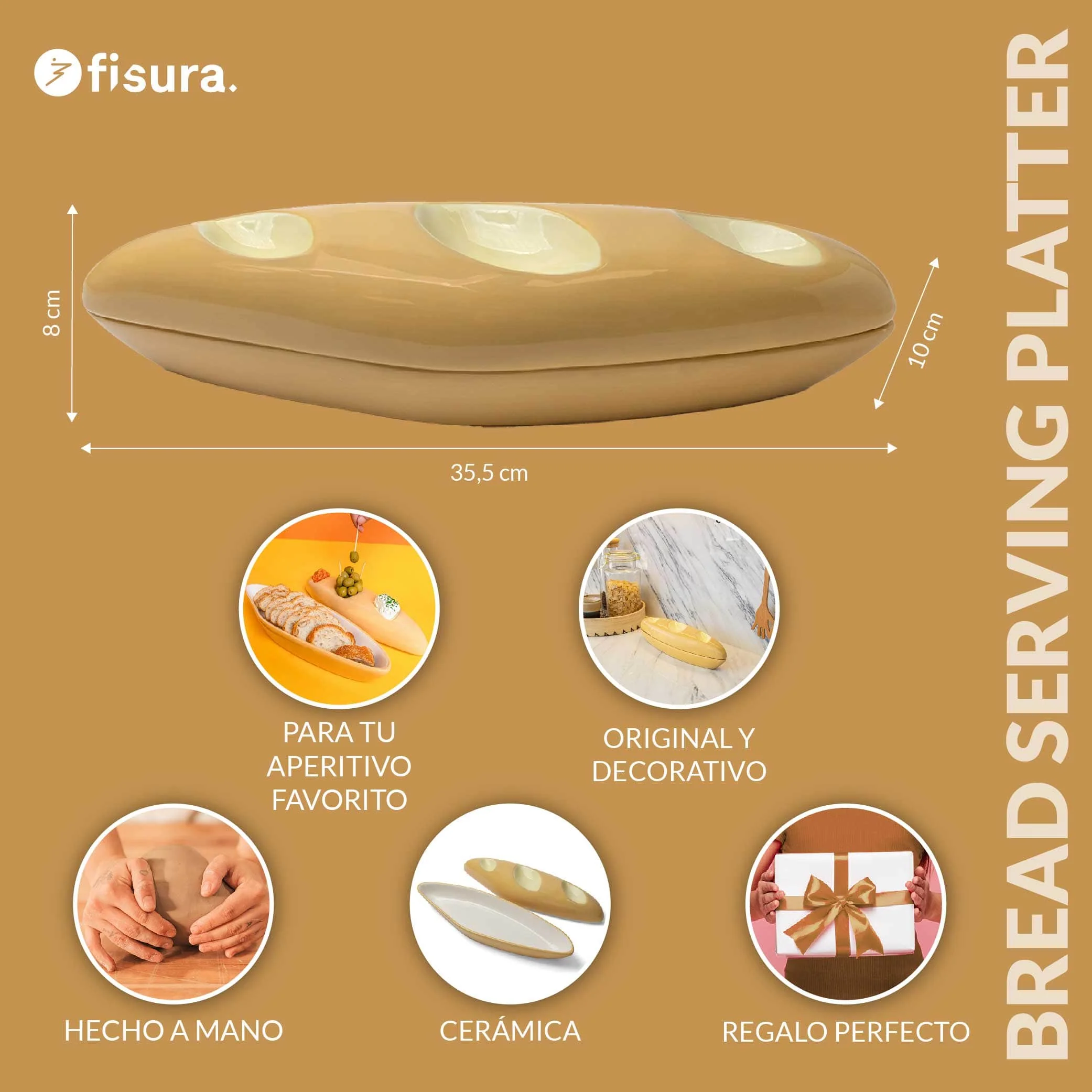 Plato barra de pan - Imagen 2