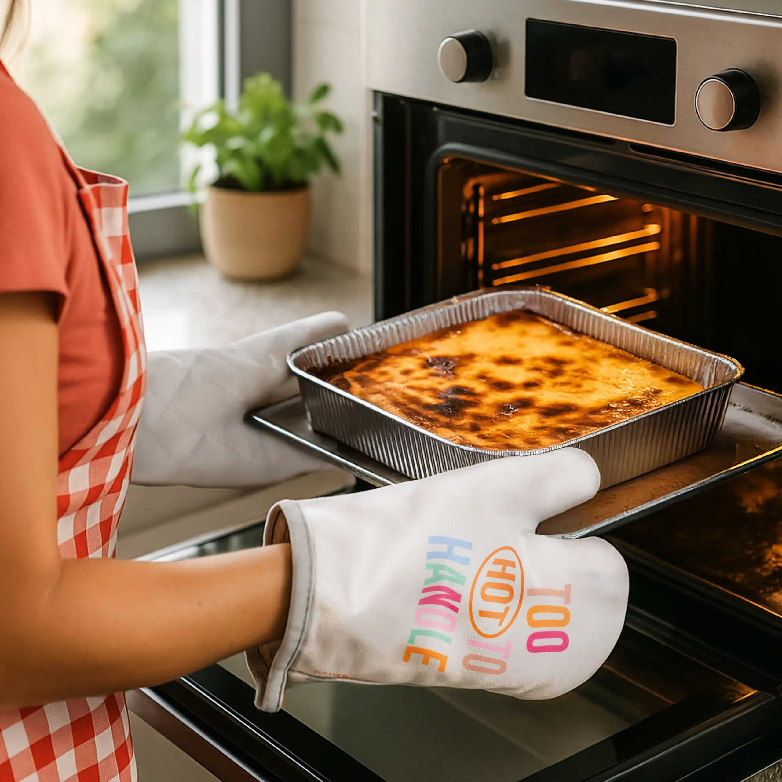 Manoplas cocina “Too hot to handle” - Imagen 5