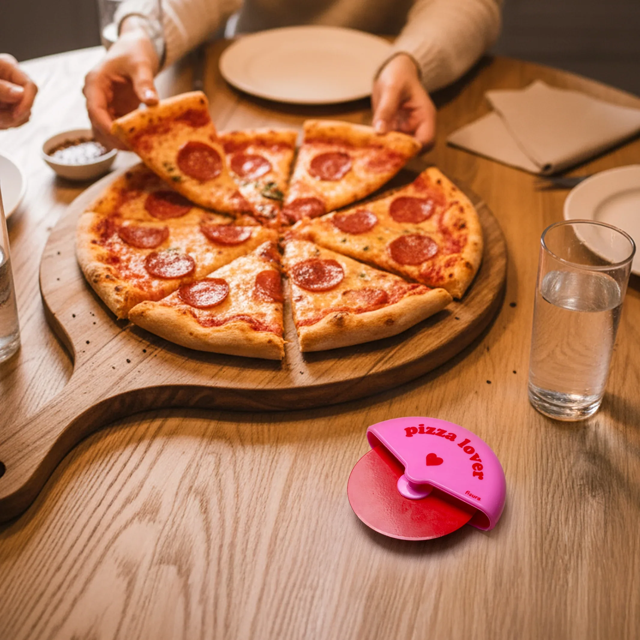 Corta pizza “Pizza lover" - Imagen 5