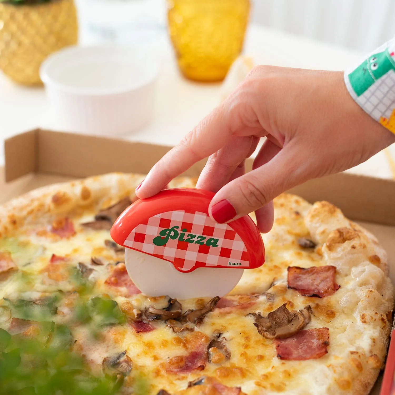 Corta pizza “Vichy” - Imagen 2