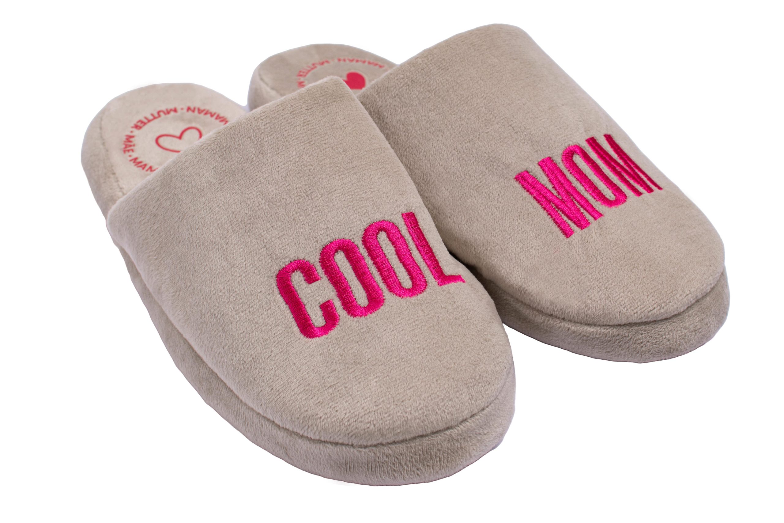 Zapatillas “Cool mom” Gris y Rosa - Imagen 2