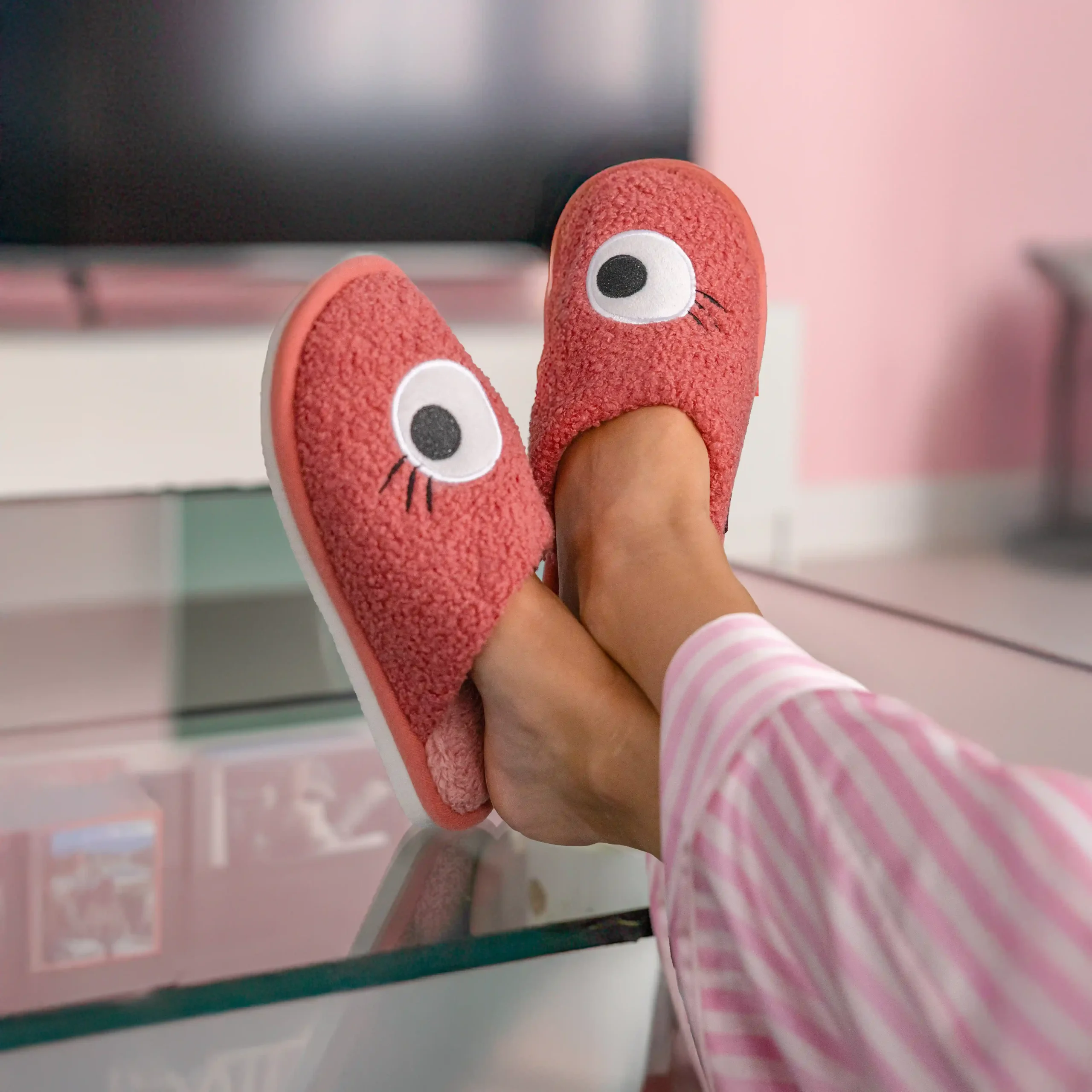 Zapatillas “Ojos” rosa - Imagen 5