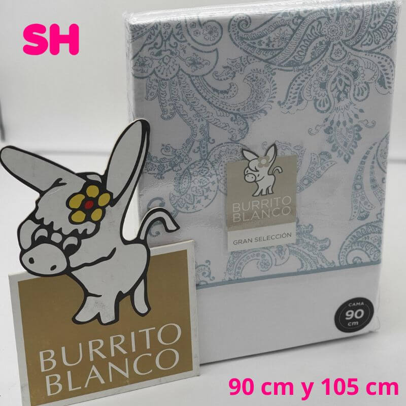 Gran Seleccion 29 Agua Juego Sabana Burrito Blanco