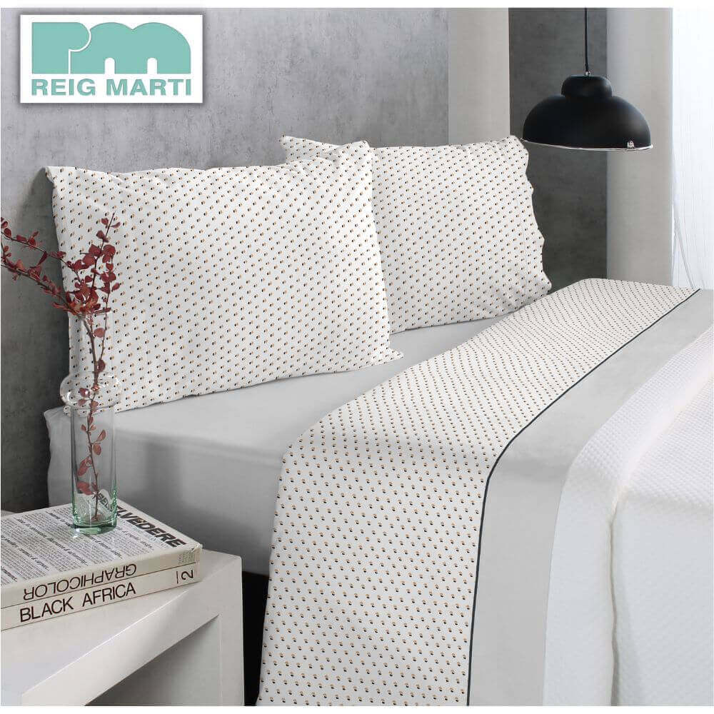 Reig Marti Diseño Okeefe Gris Juego Sabana