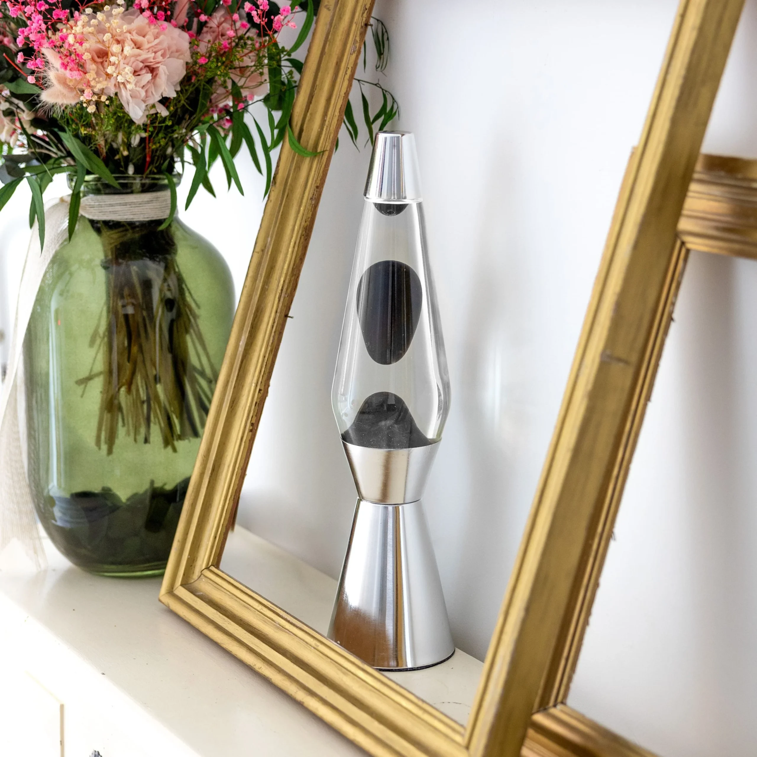 Lámpara de lava "bullet" negra - Imagen 4