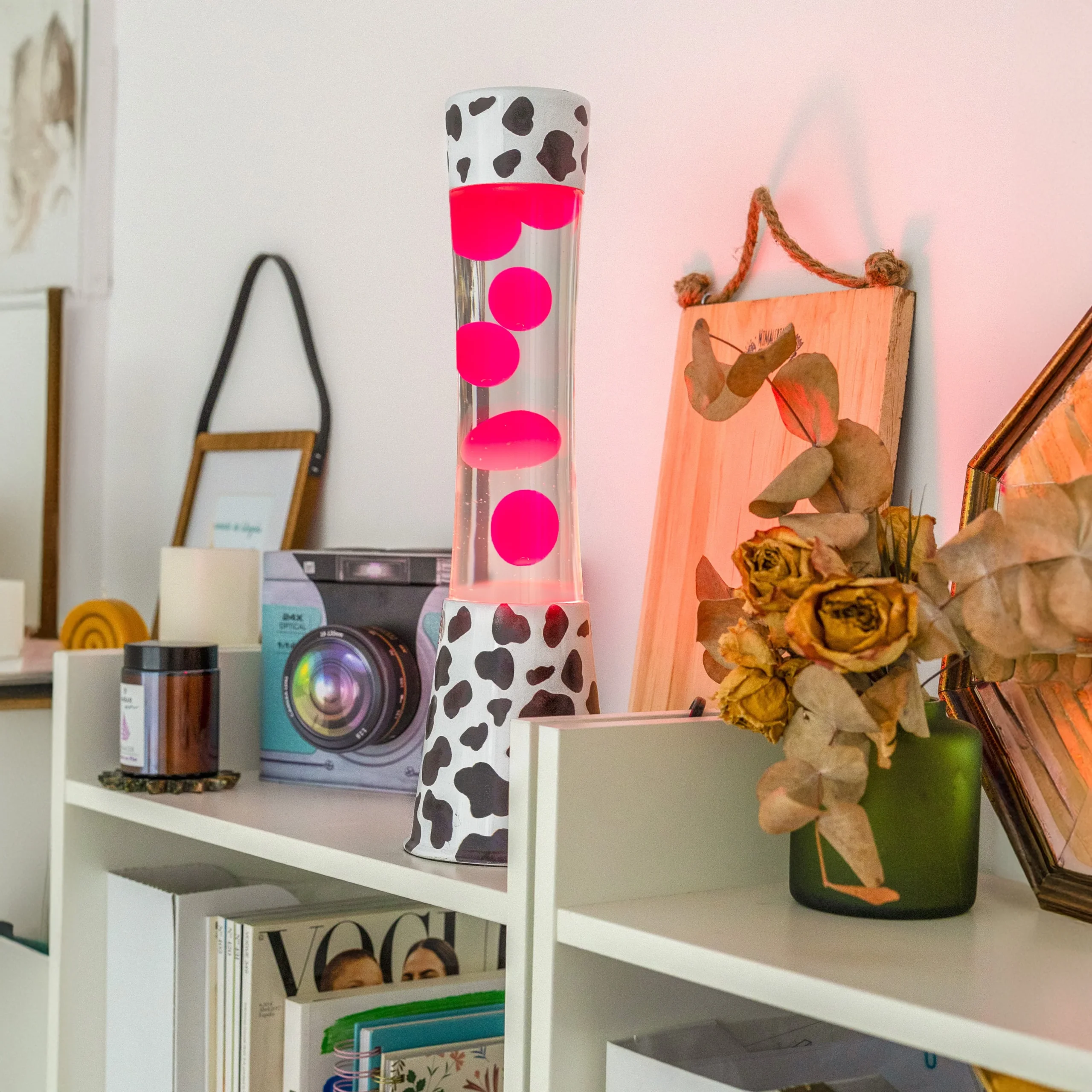 Lámpara de lava "vaca" - Imagen 3