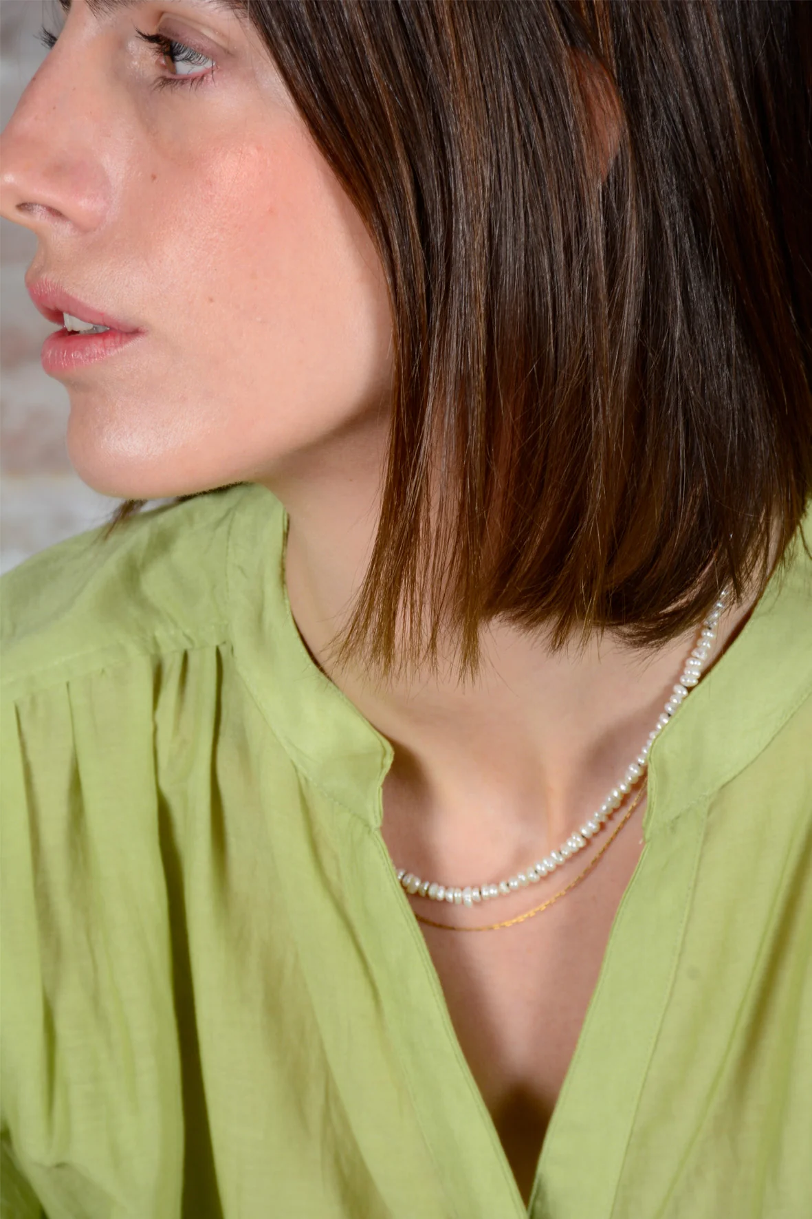 Camisa maho cotton silk A102047 - Imagen 5