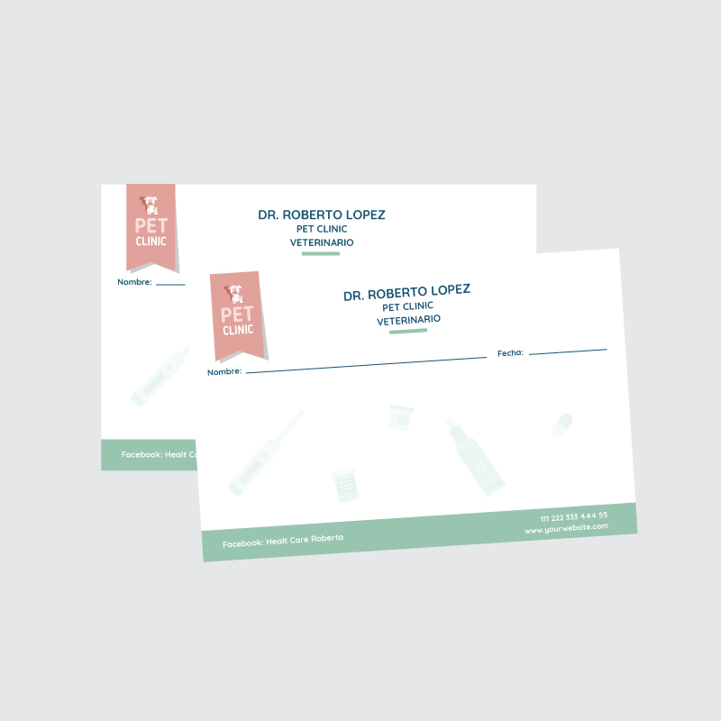 Recetarios engomados 8.5×5.5″ - Imagen 6