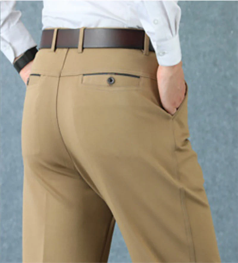 HensMen - Pantalones elásticos elegantes Hombre - Imagen 4