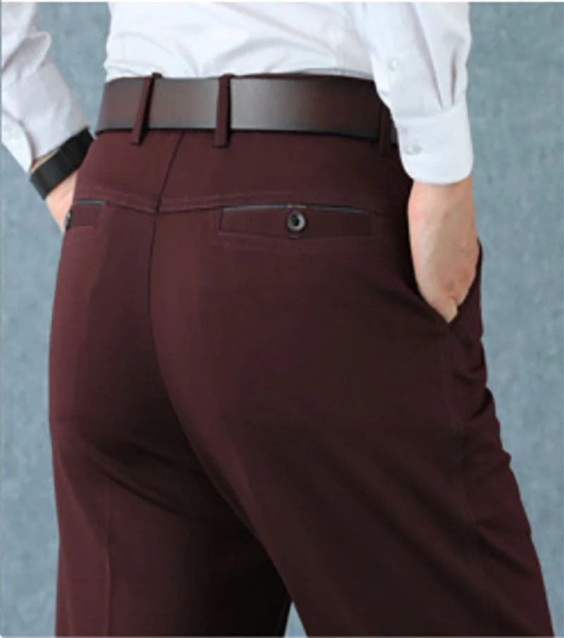 HensMen - Pantalones elásticos elegantes Hombre - Imagen 8
