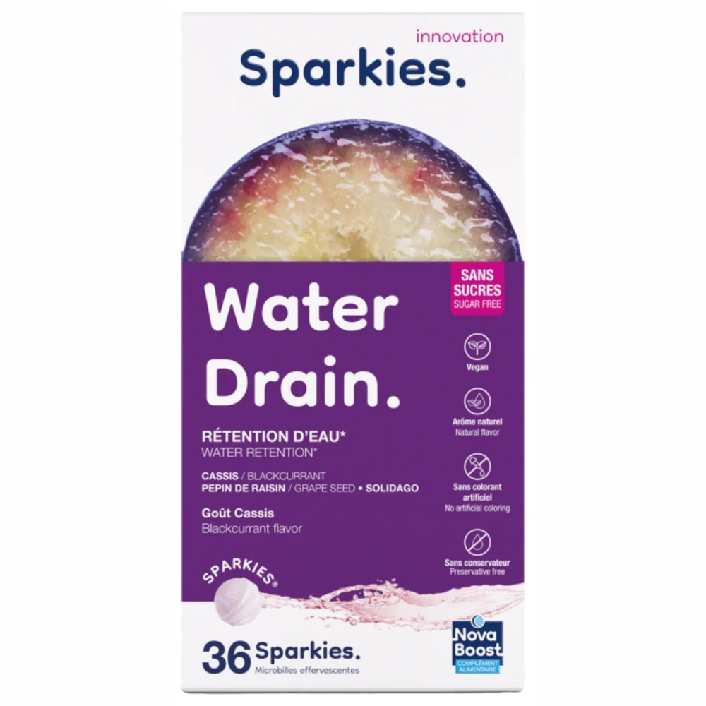 - NOVABOOST SPARKIES WATER DRAIN 36 microperlas efervescentes