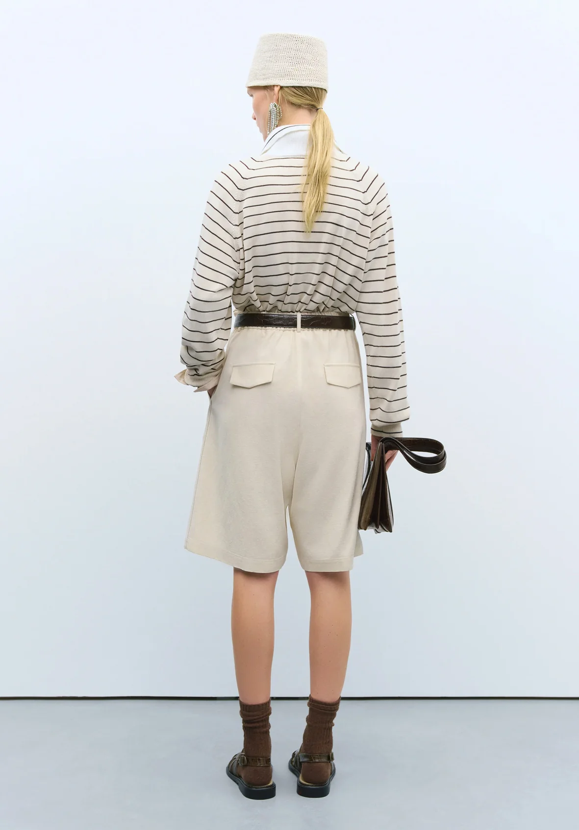 Bermuda tailoring bicolor A102247 - Imagen 3