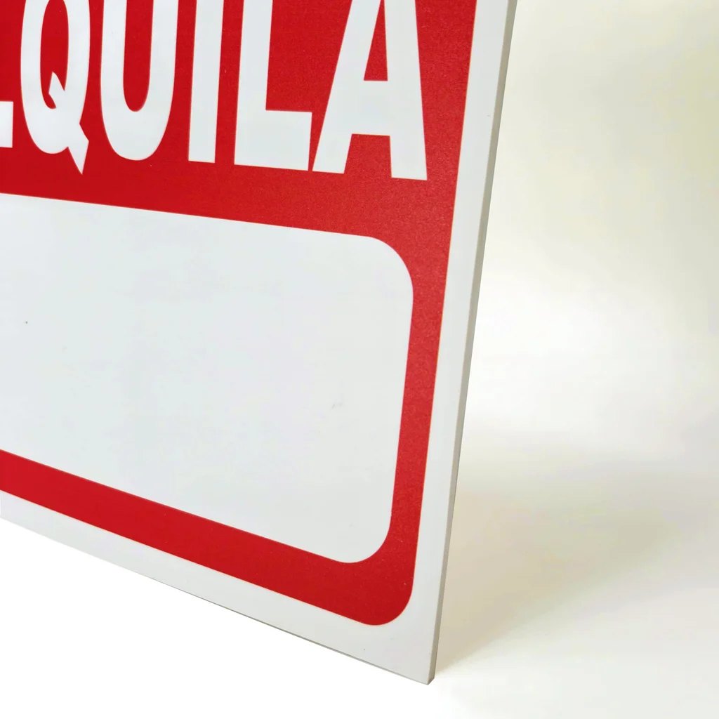 Rótulo Se Alquila 30x20cm - Imagen 2