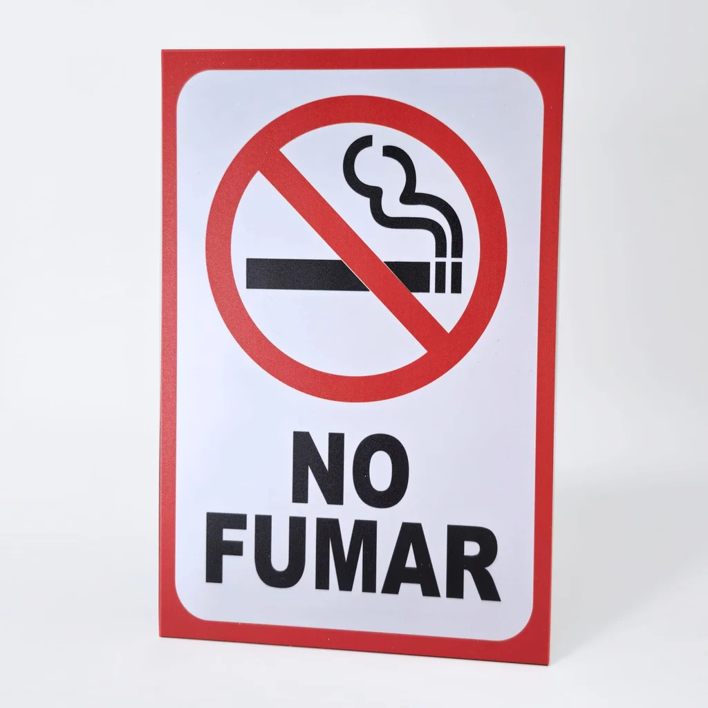 Rótulo prohibiciones 22.50x15cm - Imagen 4