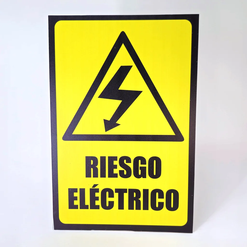 Rótulo 22.50x15cm PVC