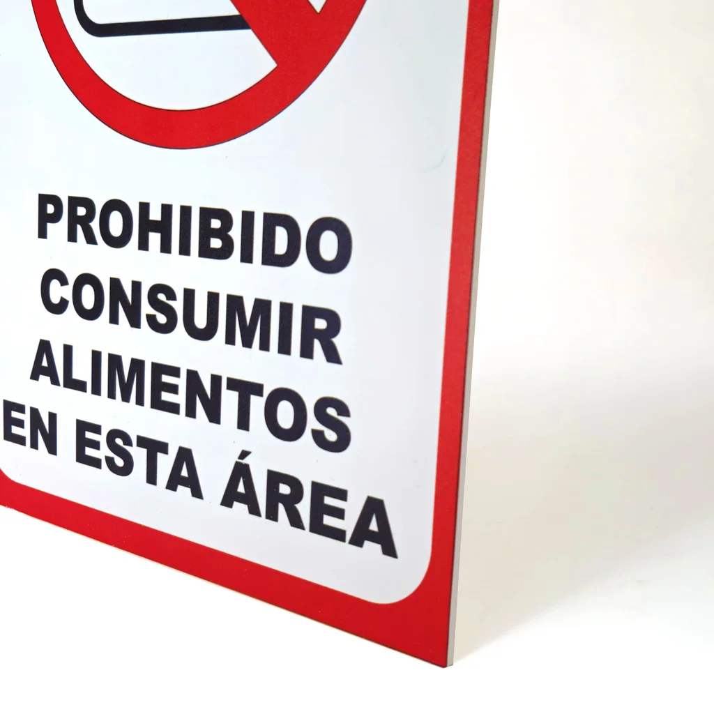 Rótulo prohibiciones 22.50x15cm - Imagen 8