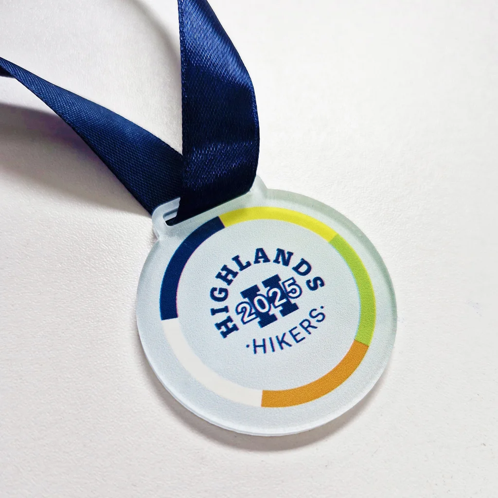 Medallas personalizadas en acrílico