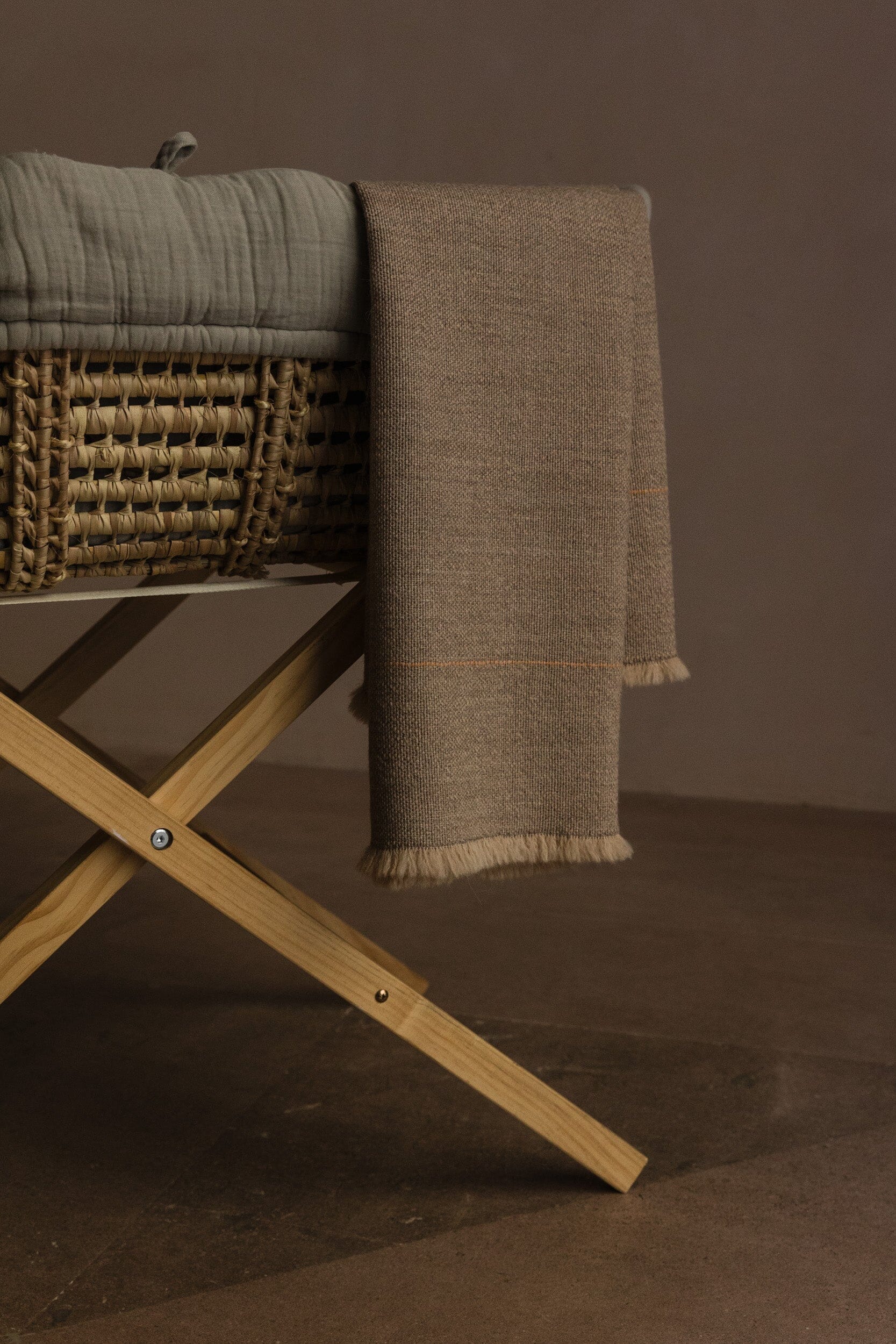 Arrullo de bebé con raya fina