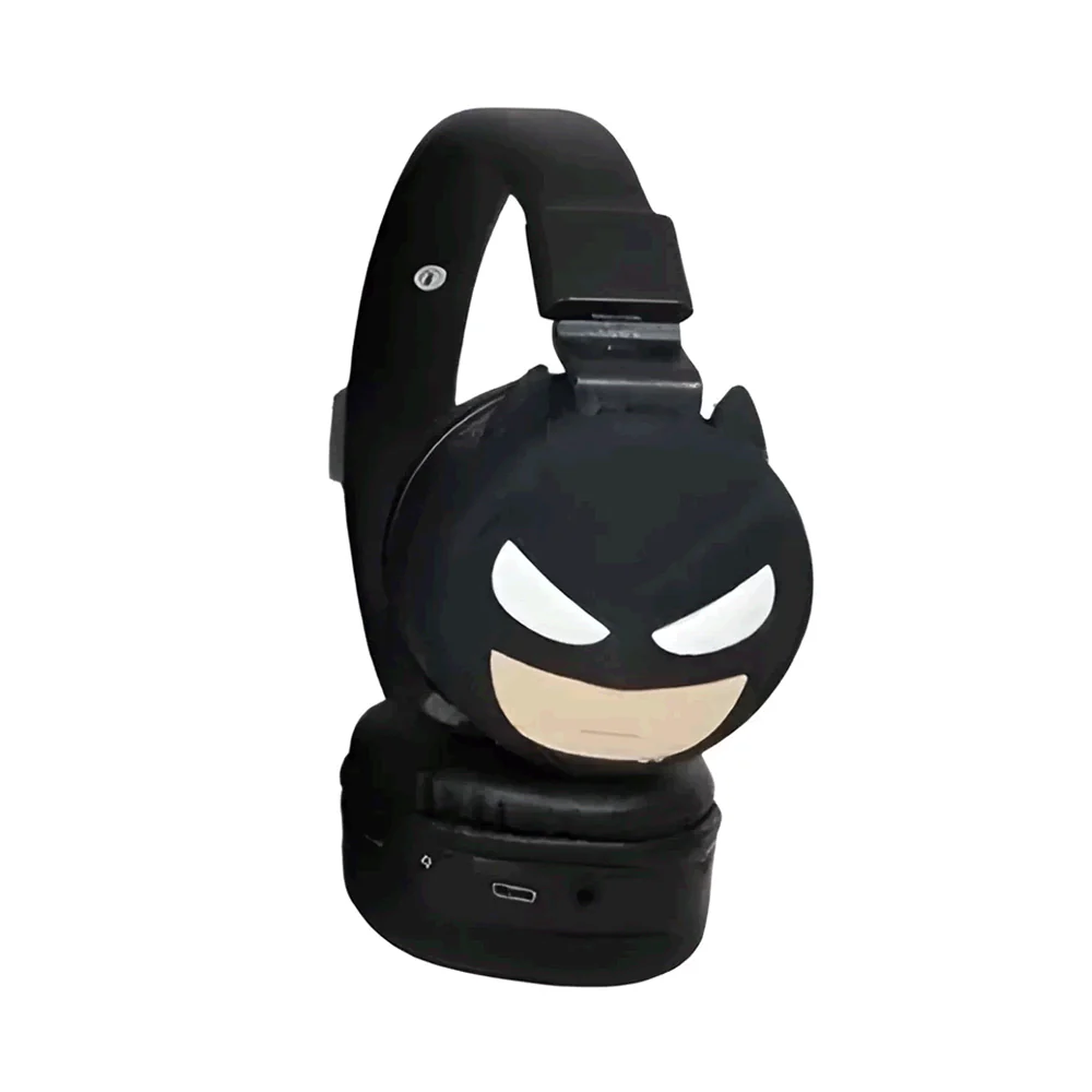 Auriculares Infantiles Batman Inalámbricos Bluetooth 5.1 Marvel Avengers Superhéroes Color Negro Gris - SE - Imagen 5