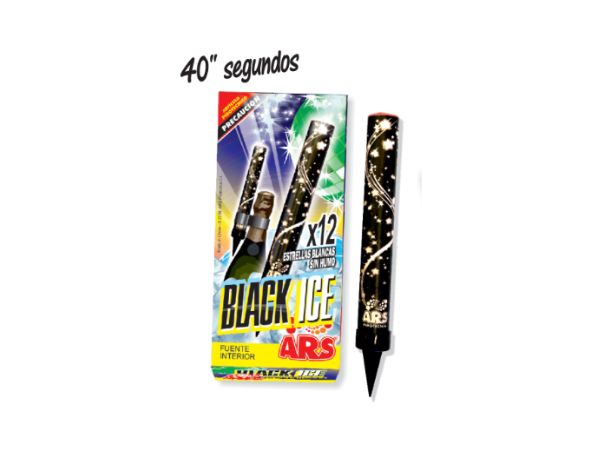 Bengalas s/humo Estrellas Blancas 40′ P/12