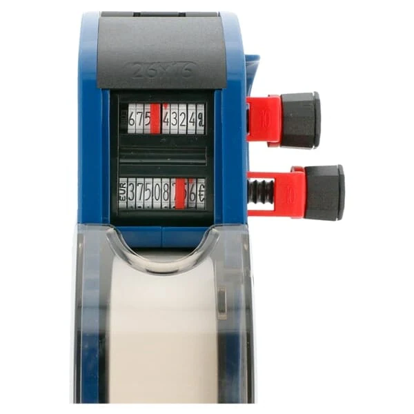 Etiquetadora Numérica 2 Líneas 10+10 Dígitos 25,5x6x16 (1 Unidad) - Imagen 2