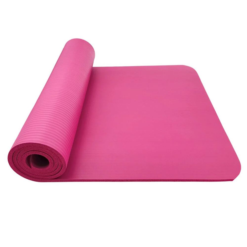 Esterilla Yoga Antideslizante, Alfombrilla Deportiva para Fitness Grosor Extra, Yoga Colchoneta Antideslizante para Yoga, Pilates, Deporte, Gimnasia, Fitness, meditación. 183cm x 61cm - Imagen 9